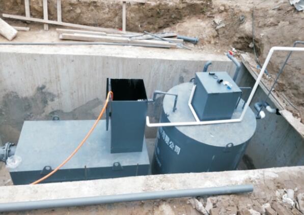 长武县相公中心卫生院地理式一体化污水处理设备