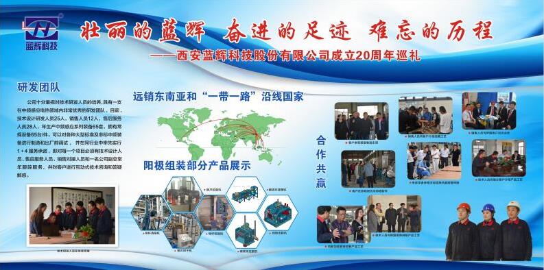 热烈祝贺西安蓝辉科技股份有限公司成立20周年巡礼