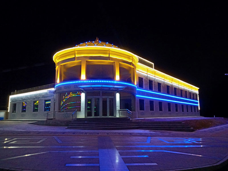 甘肅眾城的照明工程中光彩照明工程是一個什么樣子的呢