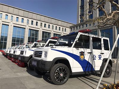 大武口公安局采購21臺巡邏車