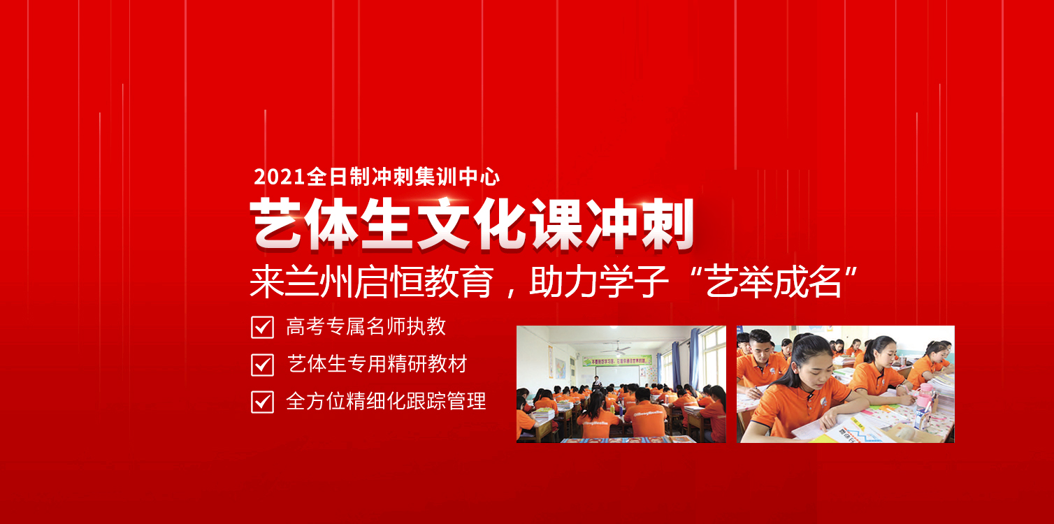 兰州艺考文化课