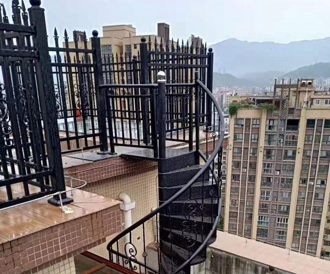 巴中锌钢楼梯扶手案例展示