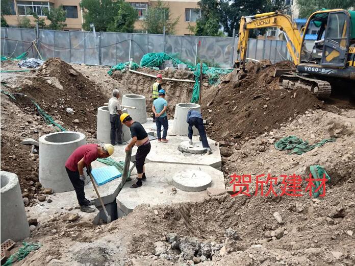 内蒙古化粪池厂家施工安装服务案例-内蒙古工业大学