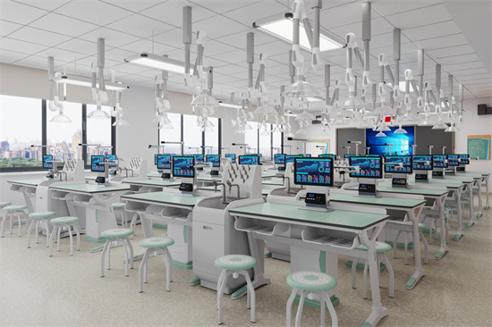 2023年西北第四届教育装备博览会-理化生实训室实验