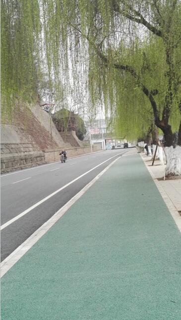 浅析四川彩色防滑路面在城市慢行道（绿道）系统中的应用