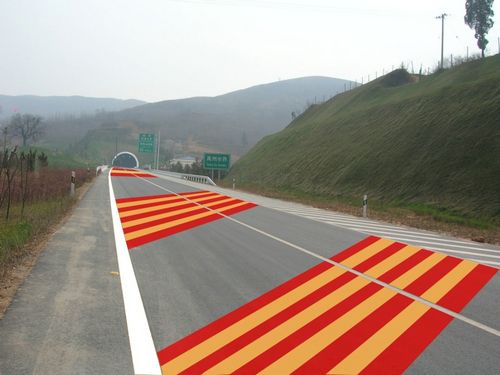成都彩色防滑路面