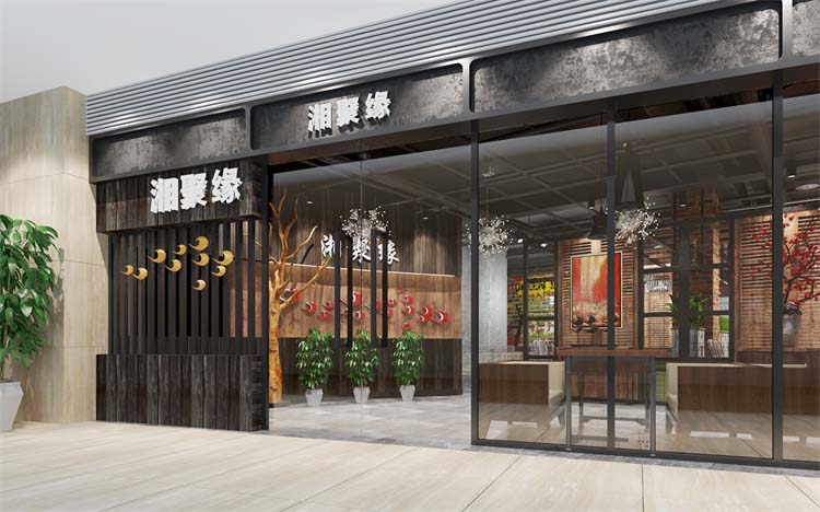 鄭州中餐店裝修設計