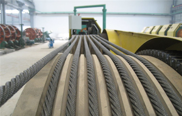 钢丝绳生产线