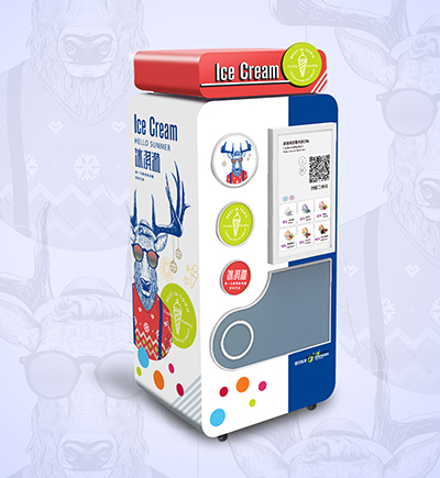 冰激凌市场的庞大需求与之而来的冰激凌自动售货机越来越受欢迎