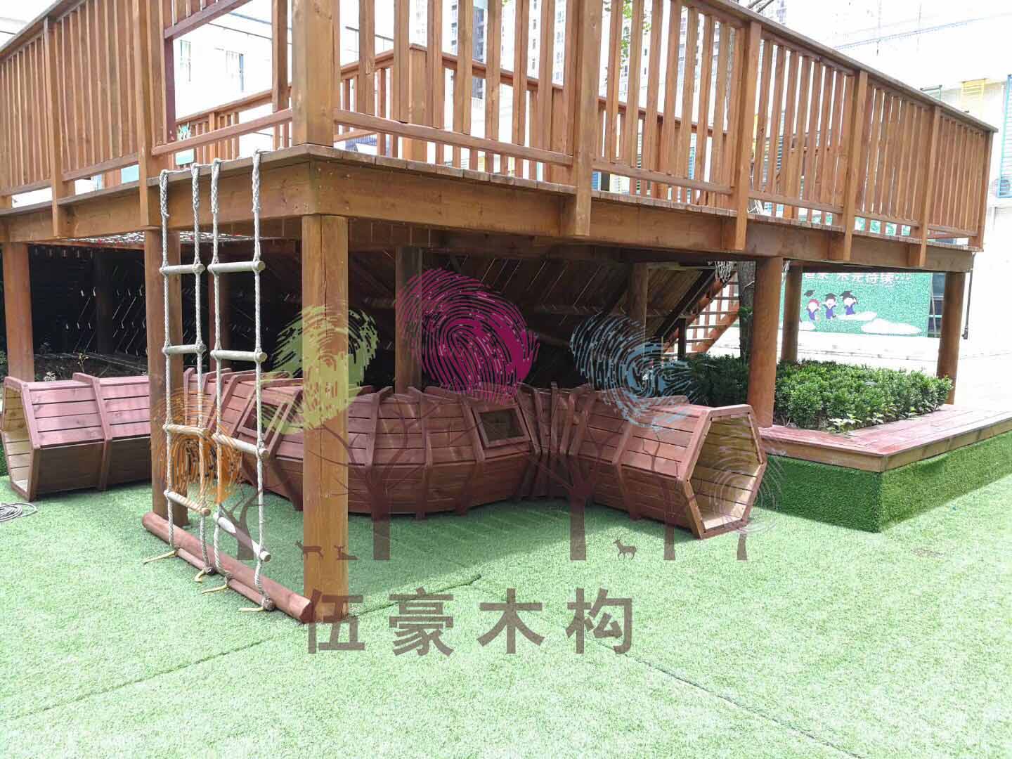 绵阳儿童木质游乐设施