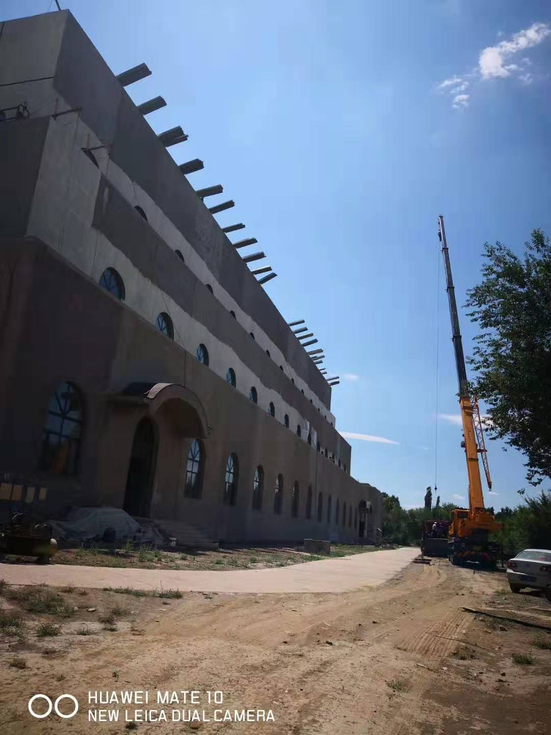 成都华镁铝锰屋面工程-新疆北庭古城遗址项目正式起航