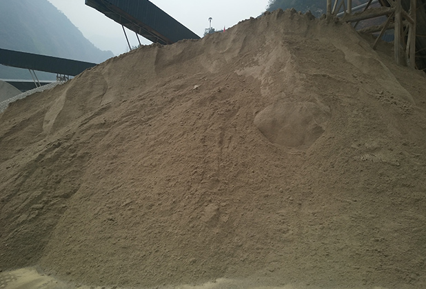華龍與你分享德陽機制砂生產工藝流程及設備各司其職