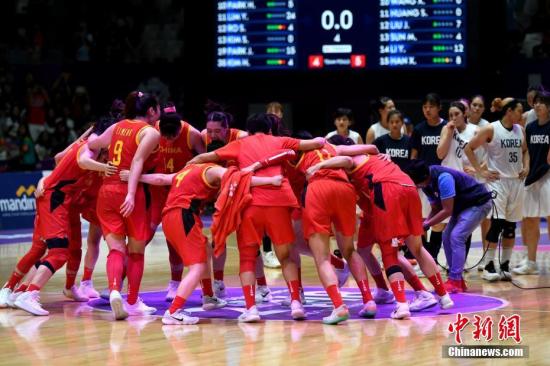 女篮亚洲杯小组赛 中国队大胜菲律宾取得两连胜