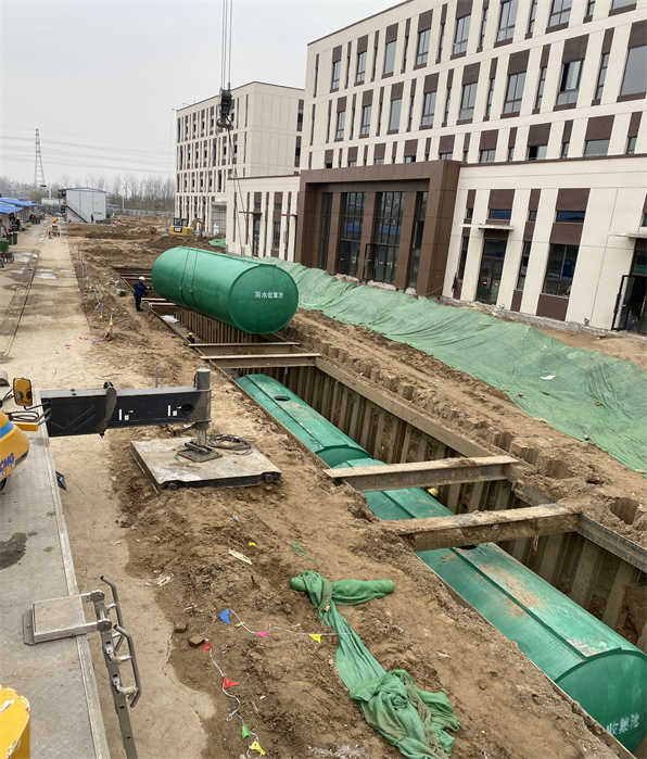 小区施工现场