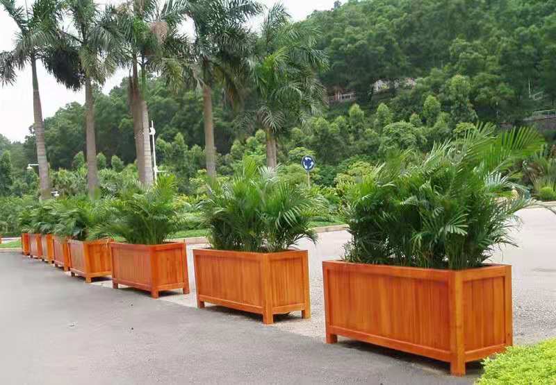 成都防腐木花箱