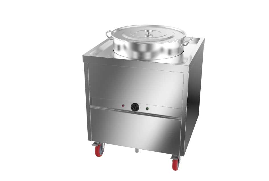 成都不锈钢厨具-电热汤桶车700x700x800