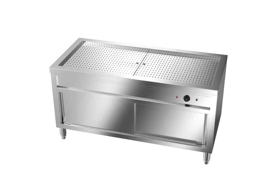 成都不锈钢厨具-单通自选式电热汤池柜1500x700x800