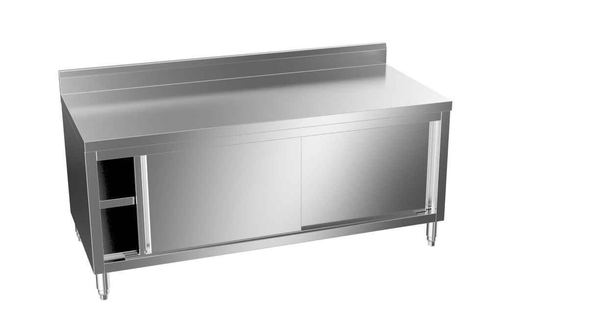 成都不锈钢厨具-单通打荷柜1800x800x800+120