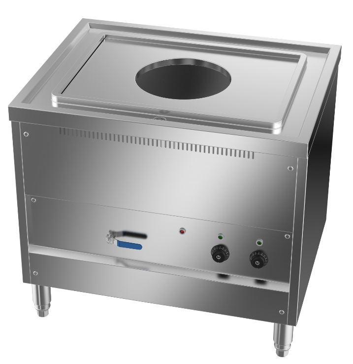 成都不锈钢厨房设备-电热蒸炉（可置放φ450蒸笼隔板）900x700x800