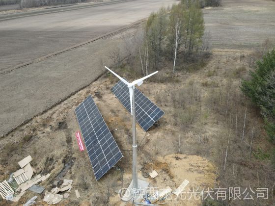綏芬河50kW風光互補儲能電站