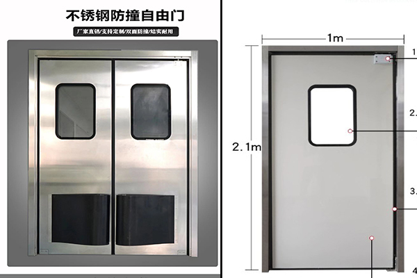 成都不锈钢自由门