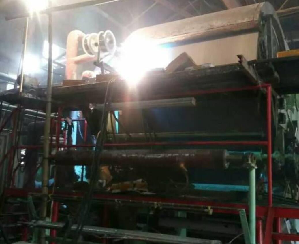 造紙廠烘缸表面強化噴涂案例