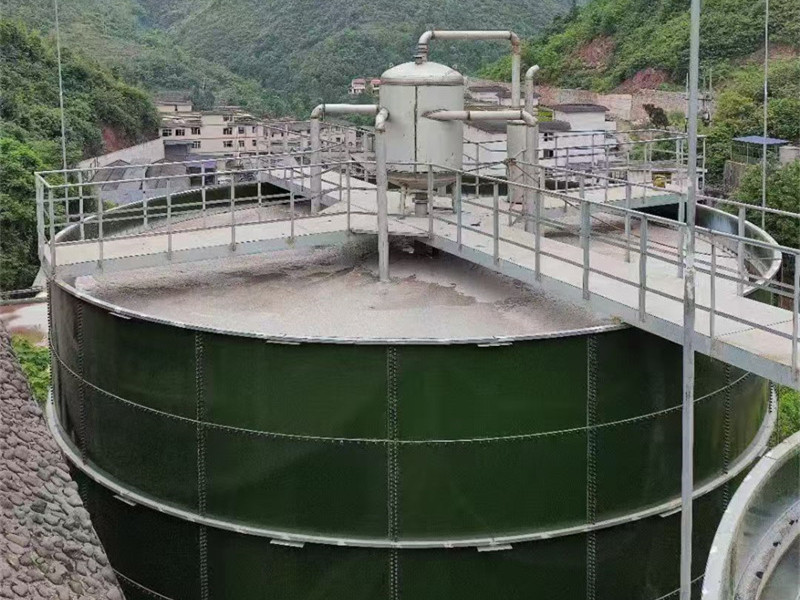 搪瓷拼装厌氧钢罐工程