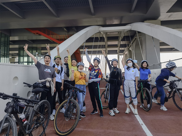 天府绿道骑行团建活动