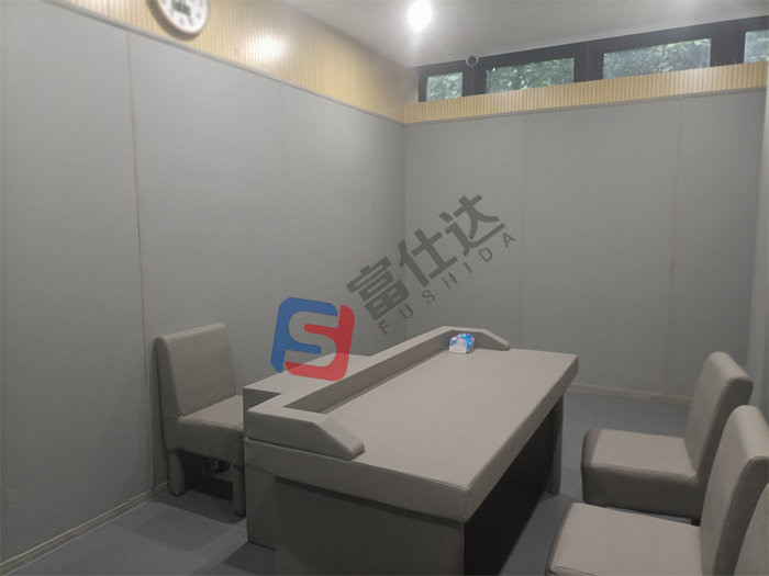 防撞材料软包桌椅