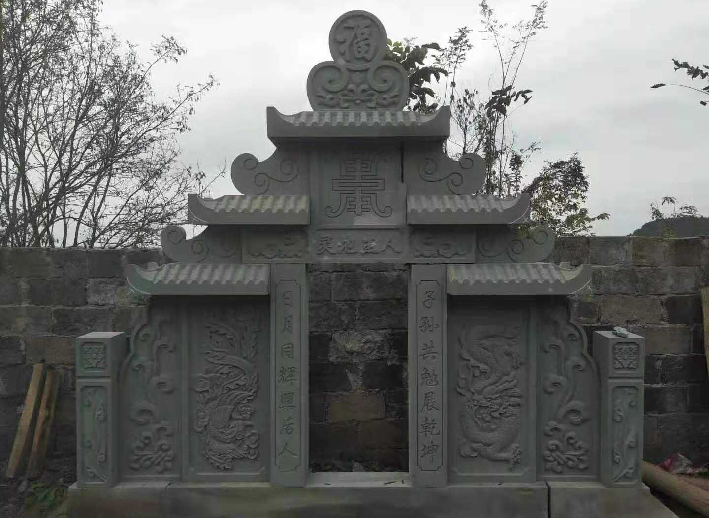 四川青石墓碑