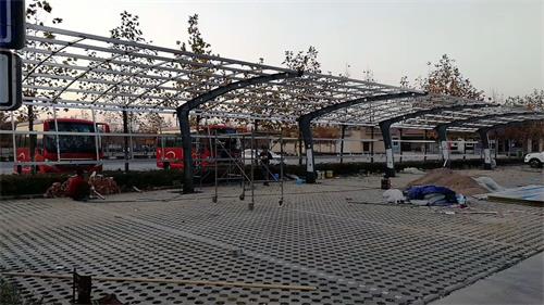西安阳光板车棚