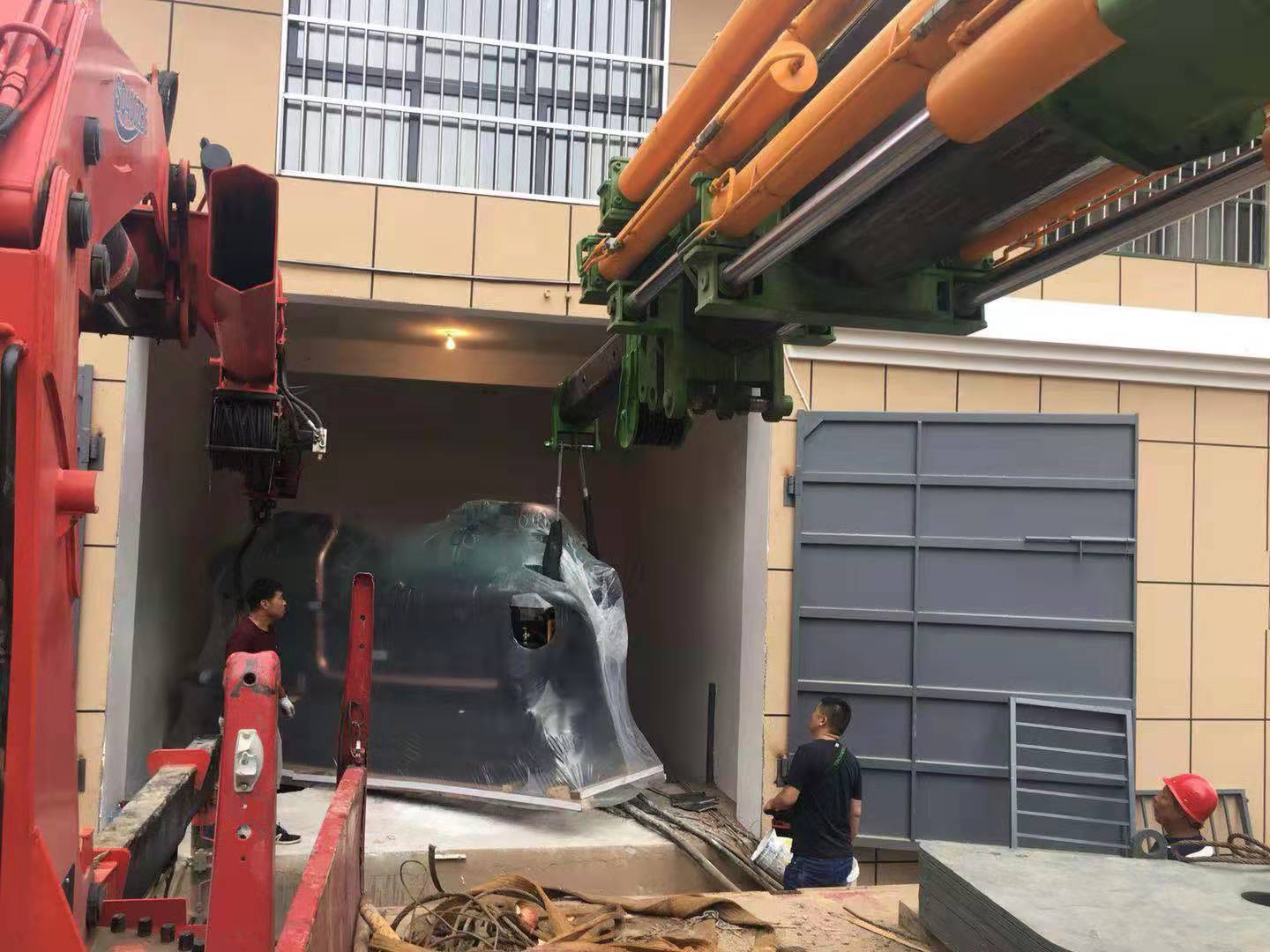 西安吊车施工