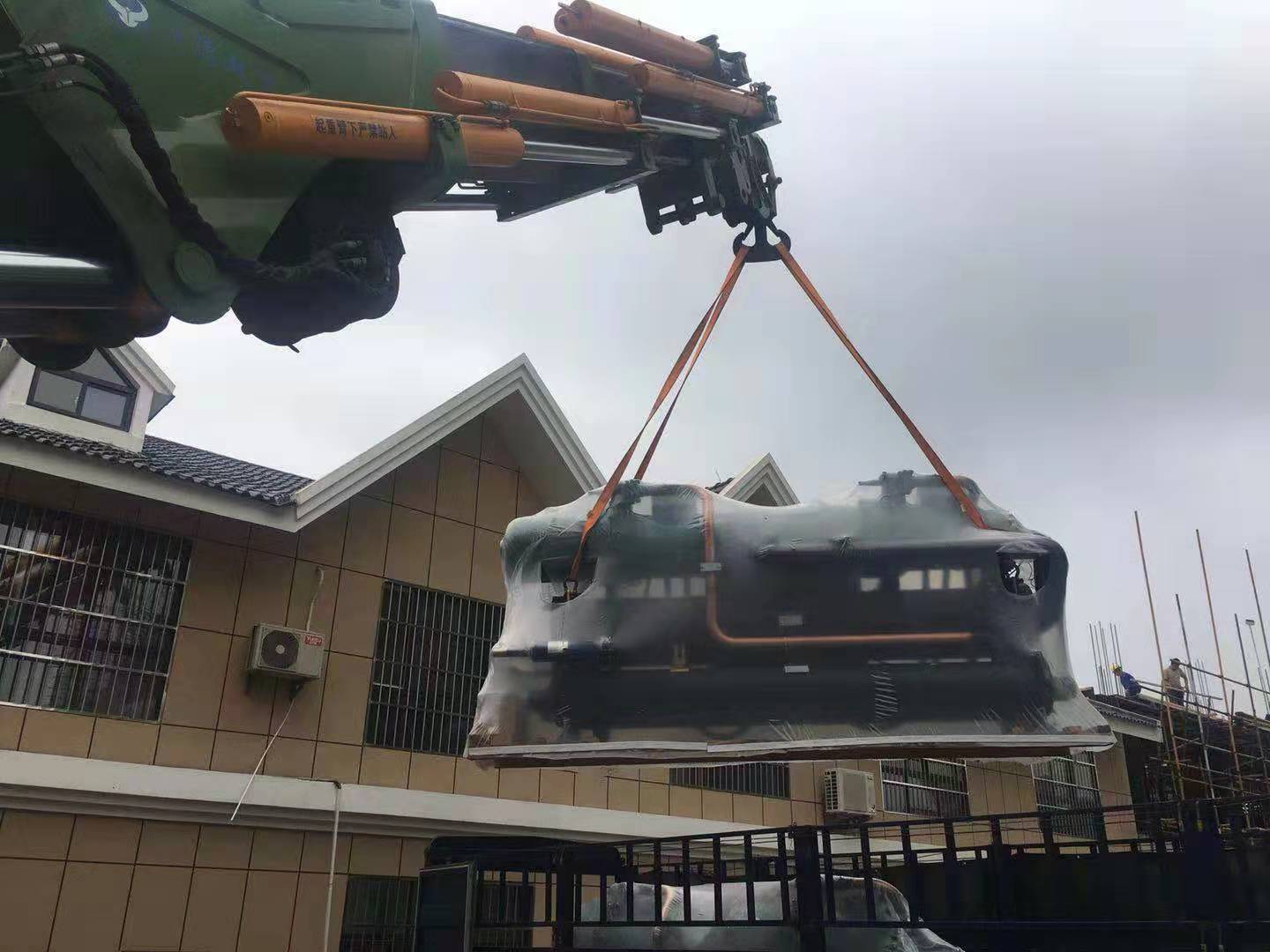 西安起重搬运设备施工案例