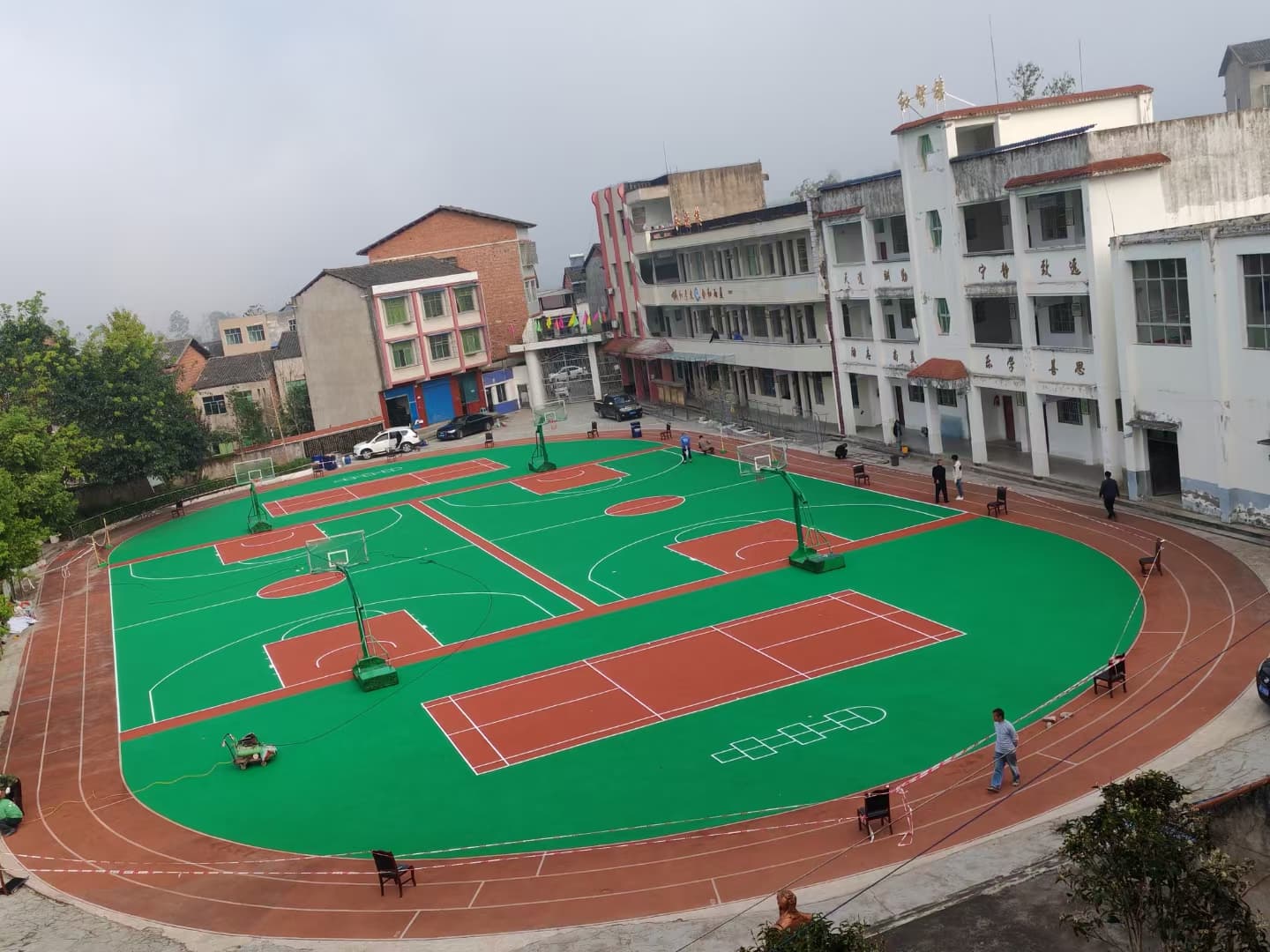 成都校园塑胶跑道