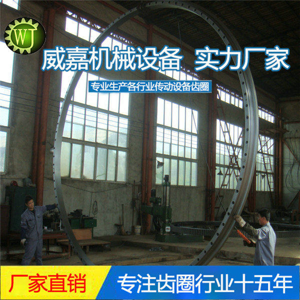 吉林球磨机齿圈小编告诉你：大齿圈翻面使用的安装要点