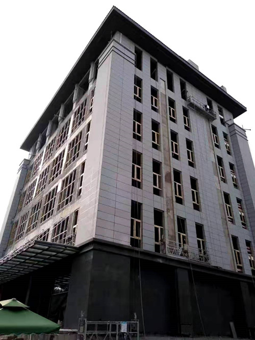 西安嘉龍酒店外墻保溫一體板工程案例-公司案例