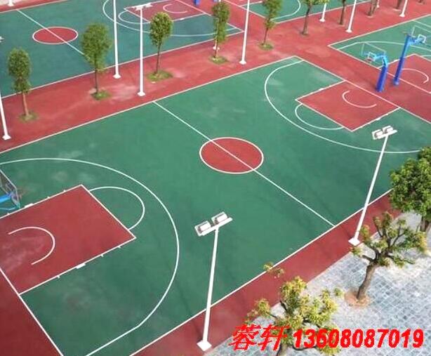 西藏塑胶篮球场