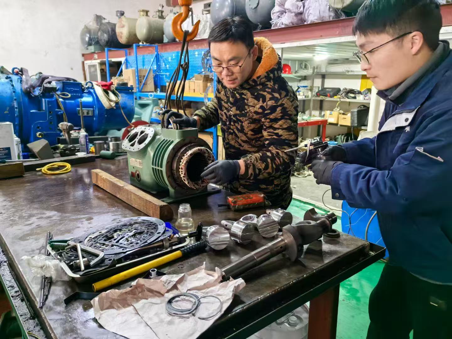 比澤爾活塞機維修