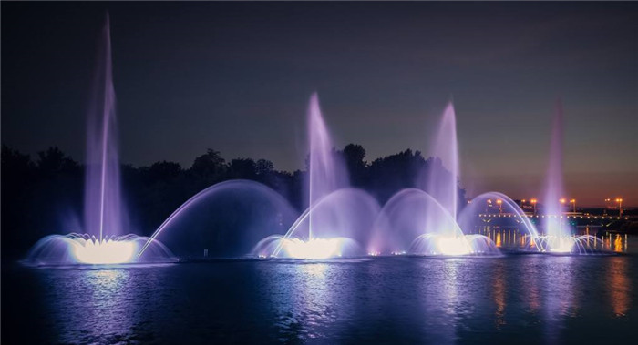 广元生态湖音乐喷泉