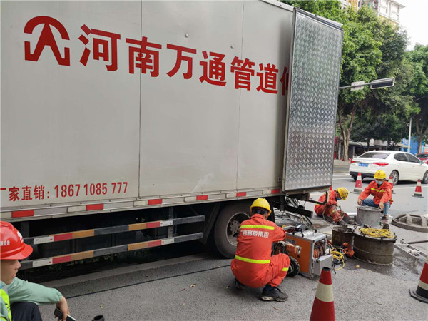 广西路桥集团非开挖管线修复案例