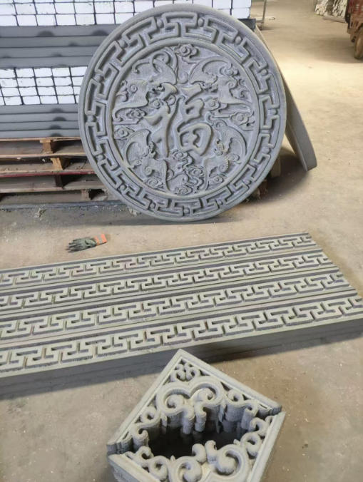 泡沫板线条造型