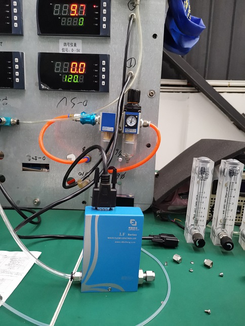 LF系列的气体质量流量控制器在流量监测和气压测试中的使用情况