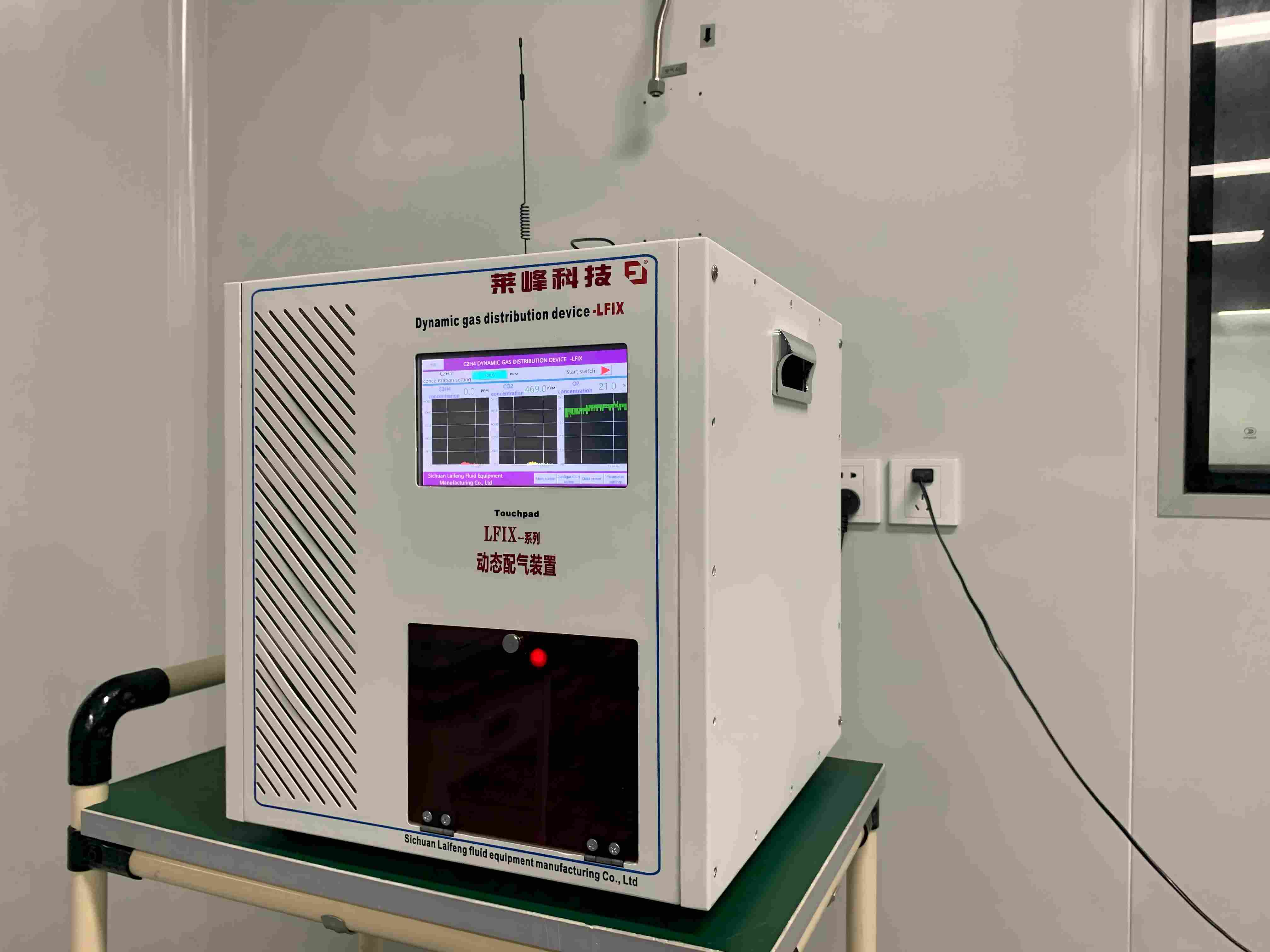 HE+N2的气体浓度稀释装置在食品包装行业的应用