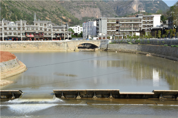 新建柳楊河液壓壩1座，郟縣水系連通及水美鄉村建設試點縣項目的項目內容之一
