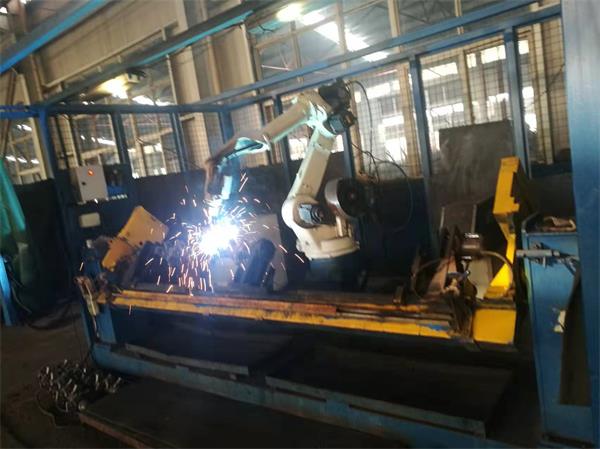 鄭州焊接機器人現場工作流程