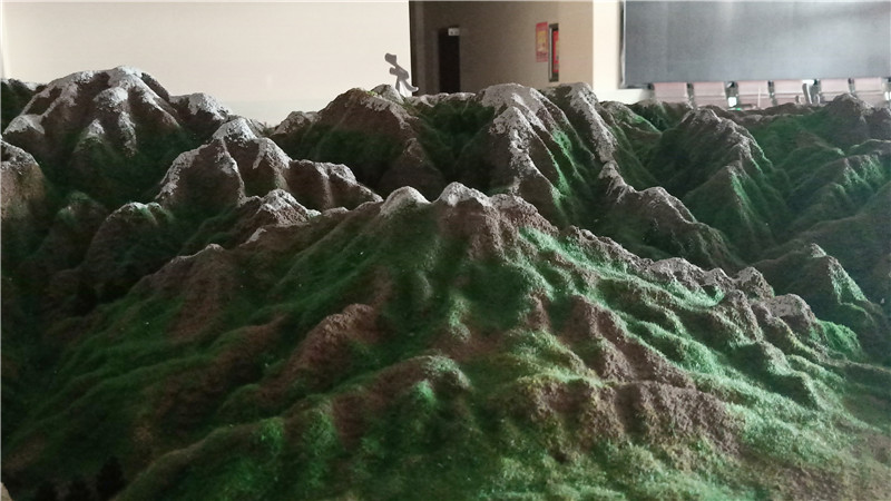 新疆地形地貌沙盘模型公司