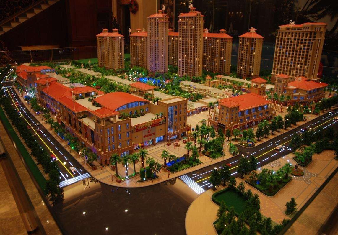 新疆房产小区沙盘模型