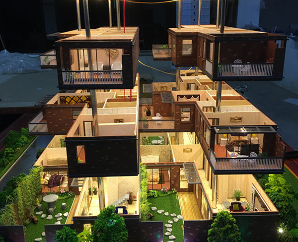 户型沙盘模型：了解房屋结构的工具