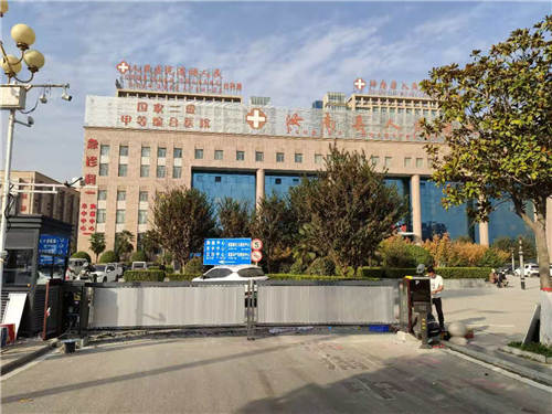 汝南县医院4进4出收费停车场管理系统
