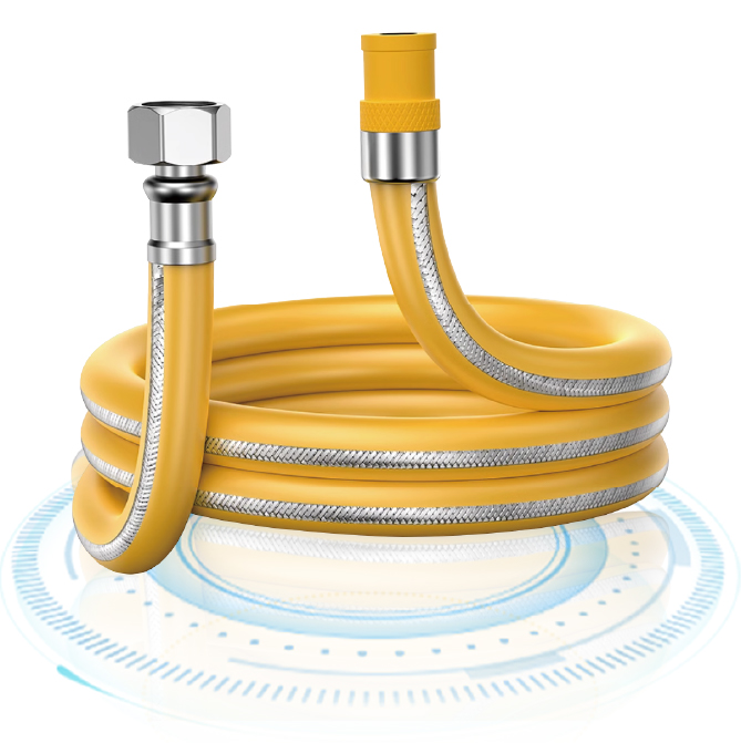 编织型燃气用具连接用金属包覆软管